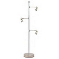 Three Head Bullet Digital LED Floor Lamp